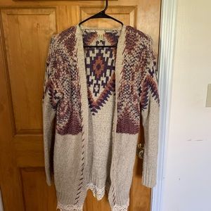 buckle cardigan